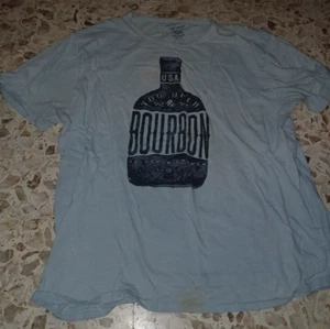 Lucky Brand Herren T-Shirt Bourbon Motiv XXL hellblau - Bild 1 von 5