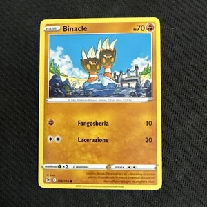 BINACLE 106/196 Carta in Italiano POKEMON Origine Perduta - Picture 1 of 1