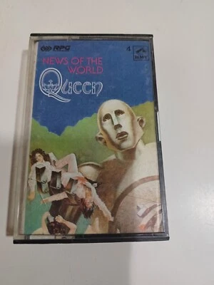 Queen News of the World RARE orig Cassette tape INDIA indian  1992 - Image 1 of 4