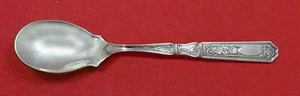 Saint Dunstan Chased by Gorham Sterling Silver Ice Cream Spoon Custom Made 5 3/4 - Picture 1 of 1