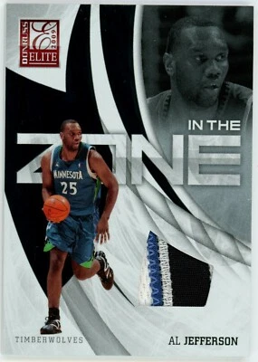 2009-10 Elite In The Zone Al Jefferson Patch 47/50 #17 - Image 1 of 2