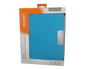 Cygnett IPad or Ipad2 Blue Canvas Cover Case With Handy Pocket sleep/wake functi - Picture 1 of 2