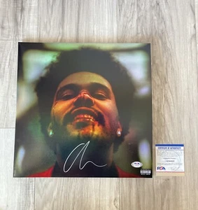 THE WEEKND SIGNIERT HOLOGRAFISCHES AFTER HOURS VINYL ALBUM 2LP PLATTE PSA/DNA COA 1 - Bild 1 von 4
