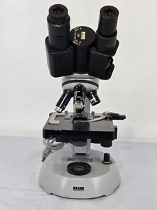Zeiss West Germany KF2 Microscope - Picture 1 of 16