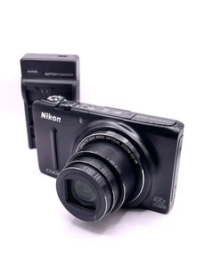 [NEUWERTIG] Nikon CoolPix S9500 schwarz 18.1MP 22x Zoom Digitalkamera aus JAPAN - Bild 1 von 8