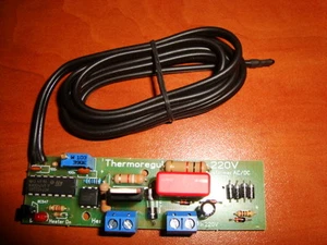 HIGH SENSITIVITY ELECTRONIC THERMOSTAT FOR INCUBATOR HATCHING EGGS 220V 4A - Picture 1 of 3