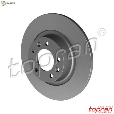 2x BRAKE DISC 722 487 FOR PEUGEOT EXPERT/Platform/Chassis/Van/TEPEE  TOYOTA - Image 1 of 4