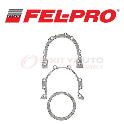 Fel Pro Bearing Rear Main Gasket Seal Set for 1984-1987 Audi 4000 Quattro tu Foto 1 de 4