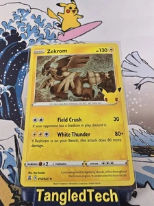 Pokemon Zekrom 010/025 Celebrations 25th Anniversary Holo Rare Near Mint - Bild 1 von 2