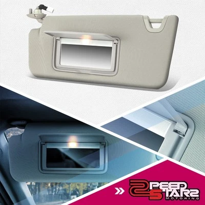 Factory Style Left Side Light Mirror Sun Visor for 08-11 Honda Accord Crosstour Foto 1 de 4