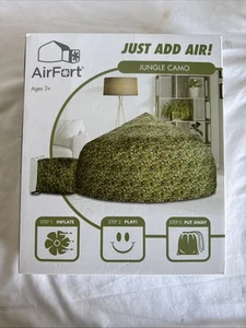 AirFort - Jungle Camo Inflates in 30 Seconds Children's Indoor Play Tent NIB - Picture 1 of 2