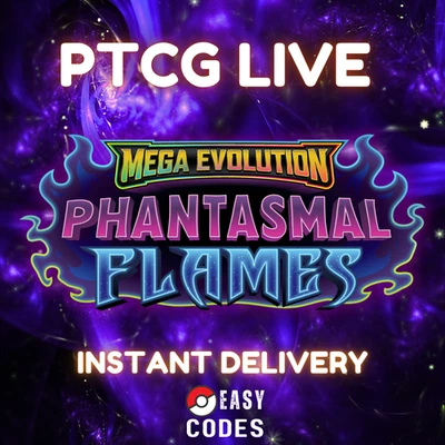 Phantasmal Flames Codes Booster Pokemon TCG Live Pack Sofortversand - Bild 1 von 2