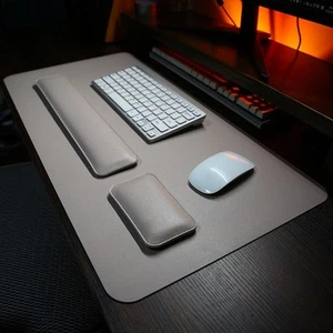 PU Leather Mouse Pad Wrist Support 9 Colors Ergonomic Laptop Computer - Bild 1 von 15