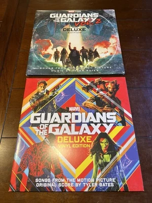 Rad Marvel Guardians of the Galaxy Deluxe Vinyl Edition Volumes 1&2 Double LPs - Image 1 of 4