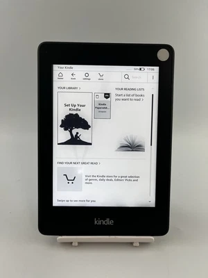 Amazon Kindle Paperwhite 7th Gen DP75SDI Black WiFi eBook Reader Read Below #i02 - Image 1 of 4