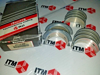  Juego de rodamientos principales +.030 - 1.6 1.8 2.0 2.4 para Dodge Eagle Mitsubishi y Sonata  Foto 1 de 2