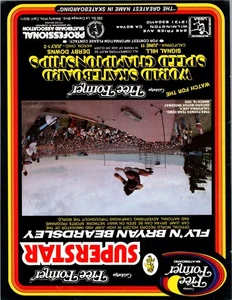 1978 • Anuncio impreso ANTIGUO Y SIMS GRATIS • Monopatín años 70 Lonnie Toft Marc ADS-67 - Imagen 1 de 3