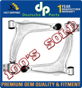 SAAB 9-3 LOWER CONTROL ARM ARMS BALL JOINT BUSHING L + R 12796013 + 12796014 SET - Picture 1 of 1