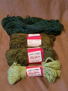 (3)~VTG COATS & CLARK'S 75% RAYON/25% COTTON 2/180 YDS & 1/70 YDS & UNMARKED - Picture 1 of 3
