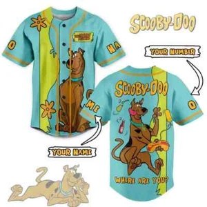 Personalized Scooby Doo Where Are You Gift For Fans 3D Baseball Jersey Shirt - Picture 1 of 3