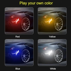 GECKO Reflektor Autosticker Carsticker reflektierend Autotattoo Autostyling TOP - Bild 1 von 4