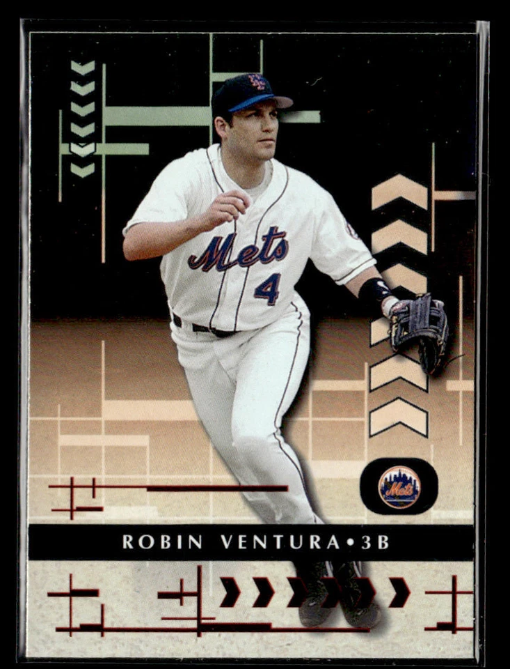 2001 Playoff Absolute Memorabilia #144 Robin Ventura Card New York Mets - Image 1 of 2