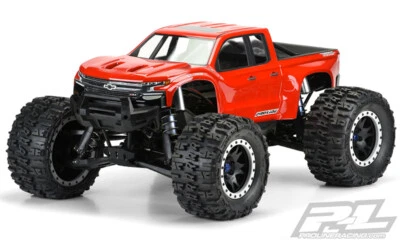Pro-Line 3507-17 2019 Chevy Silverado Z71 Trail Boss Pre-Cut X-Maxx Body  - Image 1 of 4