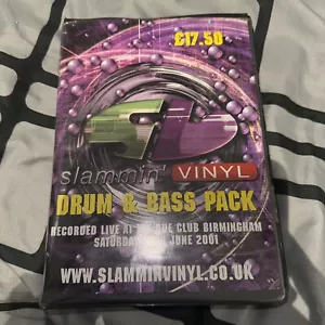 Slammin Vinyl @ Que Club 2001 Tape Pack D&b Complete - Picture 1 of 5