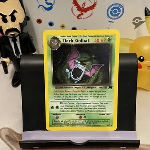 Pokemon TCG - Dark Golbat 7/82 Team Rocket Holo Rare LP