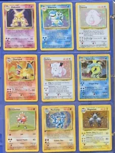 Base Set Pokemon Card (1) Guaranteed Vintage Authentic WOTC 1999 Gen 1 and Gen 2 - Picture 1 of 11