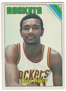 Tarjeta de baloncesto 1975-76 Topps # 87 Ron Riley Rockets - casi nueva - ¡mira!!!!! - Imagen 1 de 2
