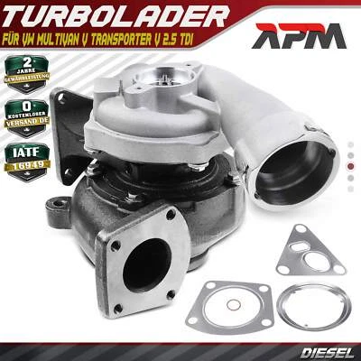 Turbolader Abgasturbolader für VW Multivan V Transporter V 2.5 TDI AXD 96KW130PS - Bild 1 von 4