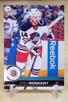 2017-18 Upper Deck Hockey Base #196 Josh Morrissey - Winnipeg Jets - Image 1 of 2