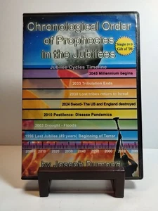 Chronological Order of the Prophecies in the Jubilees DVD by Joseph Dumond 2008 - Picture 1 of 3