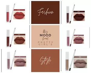 Matte Liquid Lipstick & Lip Liner Set! NWT! - Picture 1 of 11