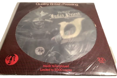Judas Priest- The Best Of- on Picture Disc- Limited Edition 5,000 in existence🤘 - Image 1 of 4