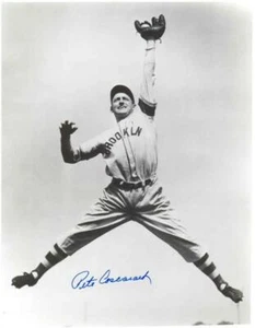 Pete Coscart 8x10 autografiado - captura de los Dodgers de Brooklyn - Imagen 1 de 1