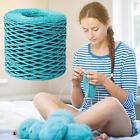 1 rouleau fil paille Raffia corde tricotée à la main pour crochet chapeau sac à main matière à tricoter