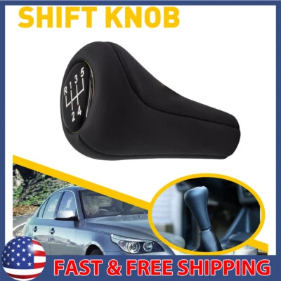 Perilla negra de cambio BMW de 5 velocidades para BMW 1 3 5 6 7Series M3 E30 E36 E46 Foto 1 de 4