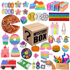 Pop It Fidget Stress Relief Sensory Toy Lot Of 20 Mistery - Picture 1 of 1