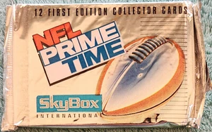 1992 Skybox NFL Prime Time First Edition Sealed Pack Of 12 Football Cards - Picture 1 of 2
