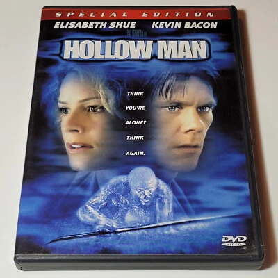 Hollow Man (DVD, 2000) Kevin Bacon Elisabeth Shue Horror Free 1-Day Shipping - Image 1 of 3