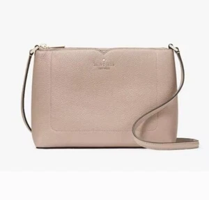 Bandolera Kate Spade Harlow rosa crema - Imagen 1 de 5