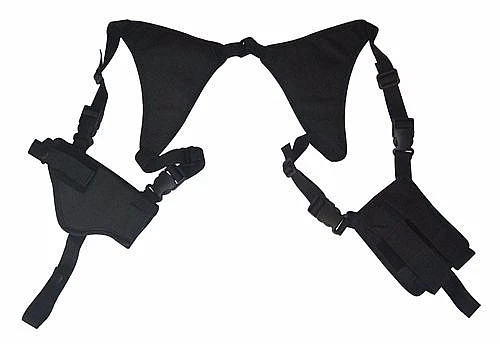 Concealed Double Shoulder Holster w/ Pouch Fits Full Guns SIG S&W Size 20 268B - Image 1 of 1