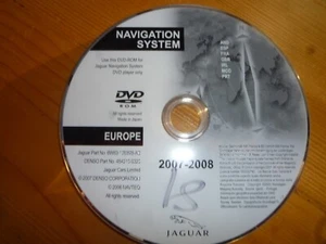 JAGUAR 2007 SAT NAV DISC DVD ROM EUROPE SATELLITE NAVIGATION 6W83-10E898-AB - Picture 1 of 1