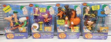 4 NEW 2010 DISNEY PHINEAS & FERB Tidal Wave Space Suit Dragster Race Car