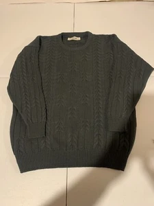 Vintage Pringle Of Scotland 100% Lambswool Crewneck Pullover Sweater Men’s M - Picture 1 of 7