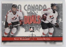 2007-08 ITG O Canada Duals Jennifer Botterill Hayley Wickenheiser #83 HOF