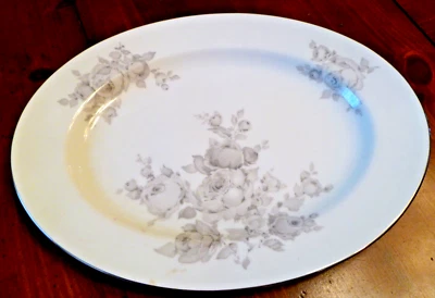 Elegant Rosenthal/Continental Platter (Silverglow) 14-3/4" x 11" - Hard to Find. - Image 1 of 4