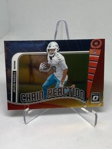 024 Donruss Optic Football Jaylen Waddle #2 Chain Reaction Insert Dolphins - Picture 1 of 1